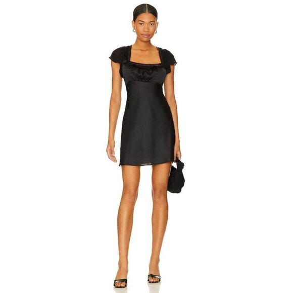 Free People Dresses & Skirts - Free People x Revolve Violet Visions Slip Mini Dress in Black Combor 2 New Women